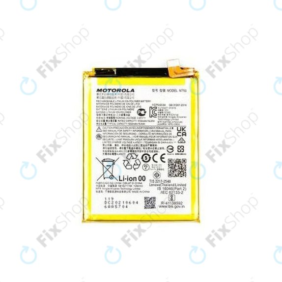 Motorola Edge 20 Lite XT2139 - Battery NT50 5000mAh - SB18D11784 Genuine Service Pack