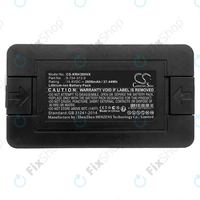 Kärcher RC3 - Battery 9.754-313.0 Li-Ion 14.4V 2600mAh HQ