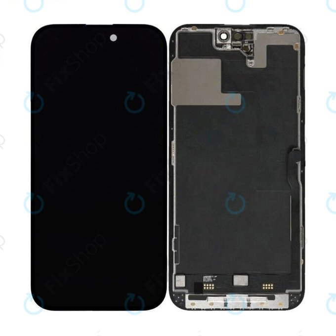 Display Hard OLED for iPhone 14 Pro, Touch Screen with Frame, FixPremium