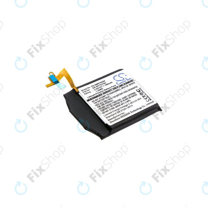 Battery for Samsung Gear S3 Frontier R760, R765, 350mAh, Li-Pol, 3.85 V, EB-BR760, HQ
