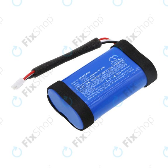 Battery for Marshall Emberton, 2600mAh, Li-Ion, 7.4V, C406A2, HQ