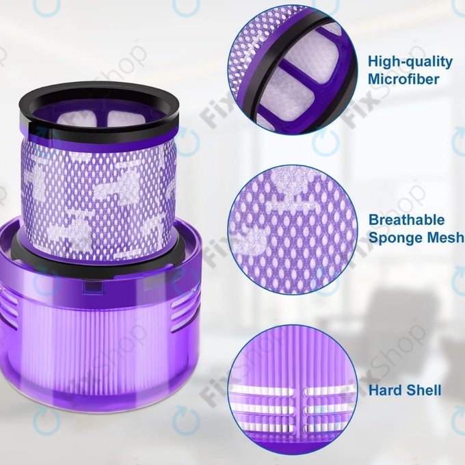Dust Filter, 2pcs for Dyson V11, V15