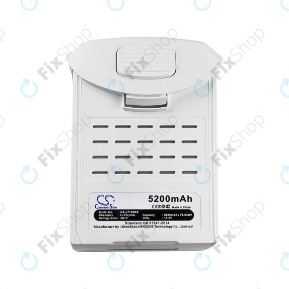 Battery for DJI Phantom 4, 5200mAh, Li-Pol, 15.2V, HQ