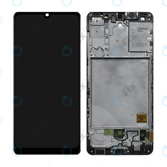 Samsung Galaxy A41 A415F - LCD Display + Touch Screen + Frame (Prism Crush Black) TFT