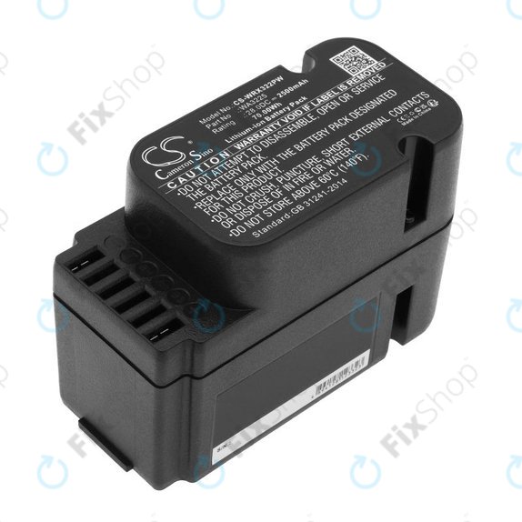 Battery for Worx Landroid WG790, WG796, L1500, L2000, 2500mAh, Li-Ion, 28V, WA3225, HQ