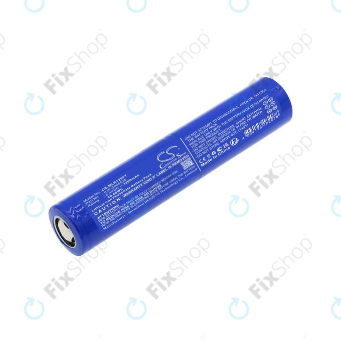 Battery for Maglite ML125, ML150LR, ML150LRX, 3200mAh, LiFePO4, 6.4V, ILIF-3006526, HQ