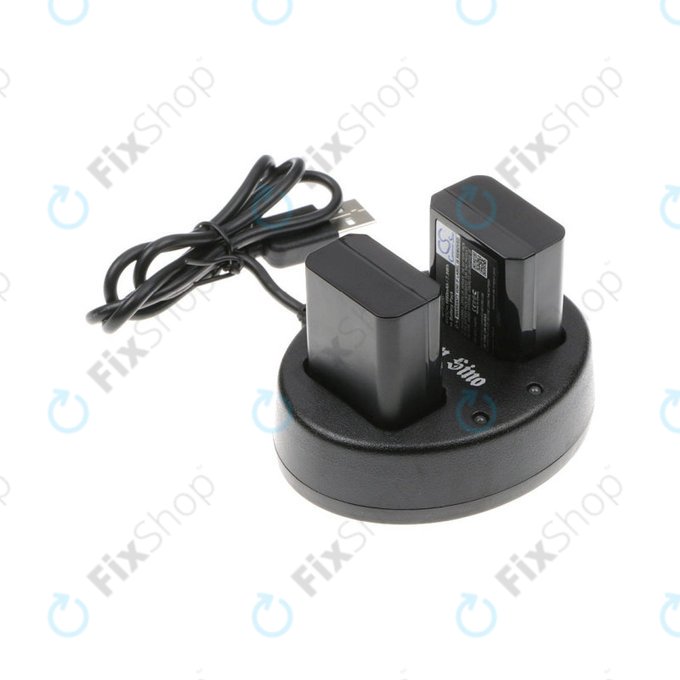 Battery 2pcs with charger for Sony NEX-5, Alpha 7, NEX-7, 1030mAh, Li-Ion, 7.4V, NP-FW50, HQ