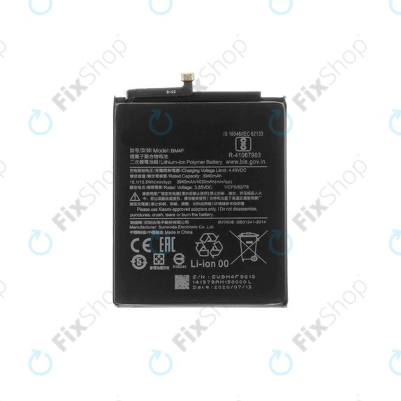 Xiaomi Mi 9 Lite, Mi A3 - Battery BM4F 4030mAh