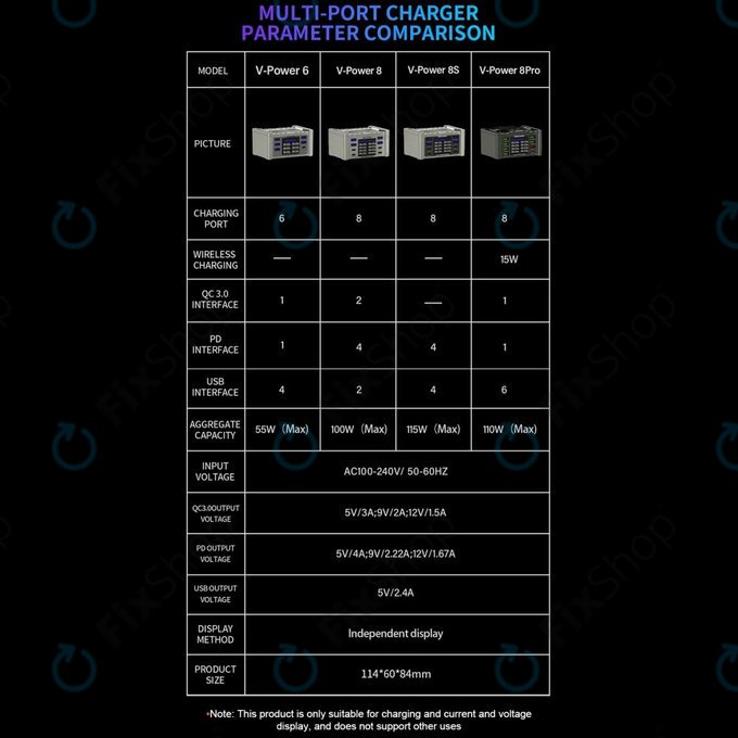 Mechanic V-Power 8S - Service Charging Station
