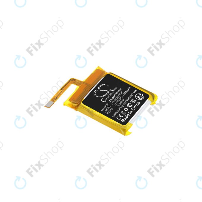 Battery for Amazfit GTS 2 Mini, 220mAh, Li-Pol, 3.85V, PL402022GH, HQ