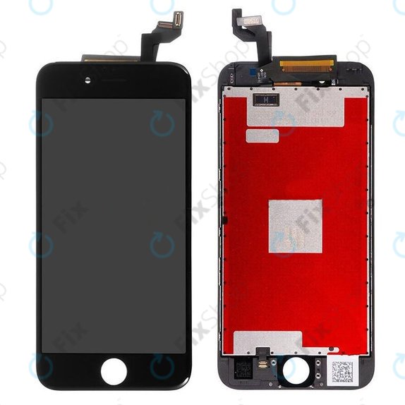 Display for iPhone 6S, Black, Touch Screen with Frame