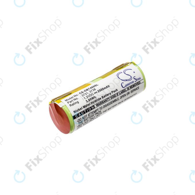 Battery for Oral-B Professional Care, Triumph, 2500mAh, Ni-MH, 1.2V, 3731, HQ