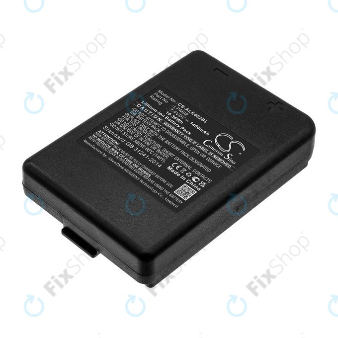 Battery for Autec Funkfernsteuerung Air, Modular AJM, 1400mAh, Li-Ion, 7.4V, LPM02, HQ