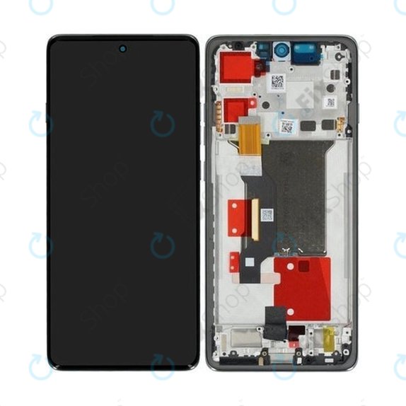 Motorola Edge 60 Pro - LCD Display + Touch Screen + Frame (Shadow) OLED
