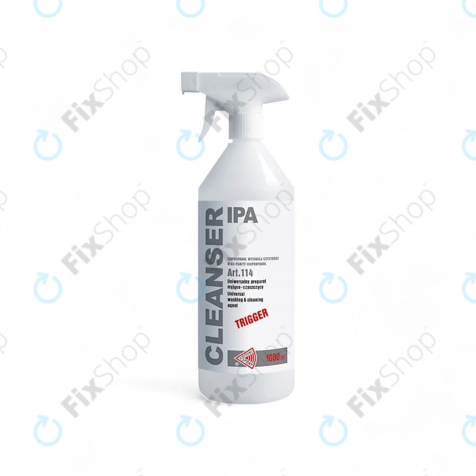 Isopropanol 100%, 1000 ml, Spray Bottle, Cleanser IPA
