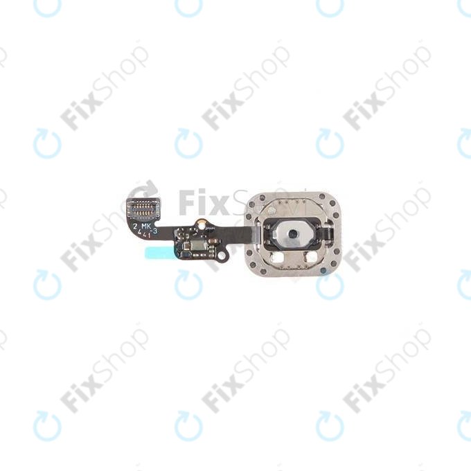 Apple iPhone 6, 6 Plus - Home Button + Flex Cable (Space Gray)