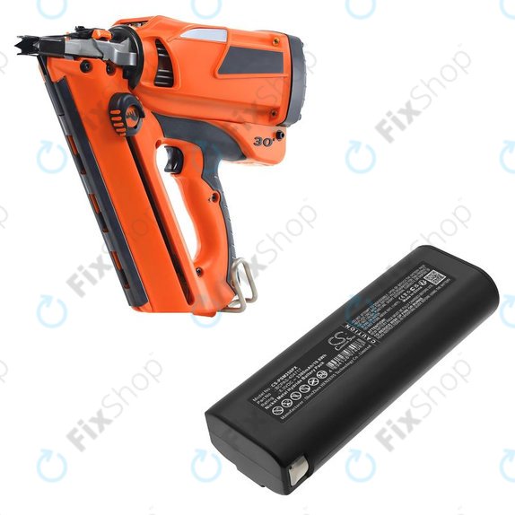 Battery for Paslode 900400, 3300mAh, Ni-MH, 6V, 404400, BCPAS-404717, HQ
