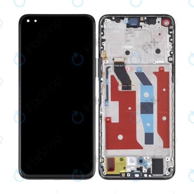 Huawei Nova 8i NEN-L22 NEN-LX1 - LCD Display + Touch Screen + Frame (Starry Black) TFT