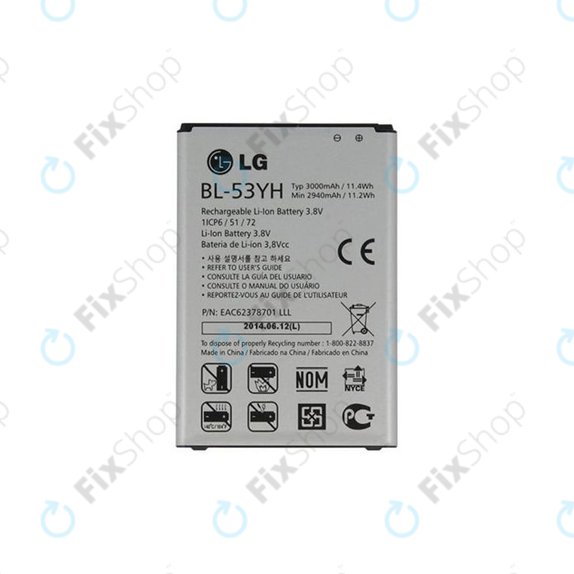 LG G3 D855 - Battery BL-53YH 3000mAh