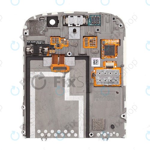 Blackberry Q10 - LCD Display + Touch Screen + Frame (White) TFT