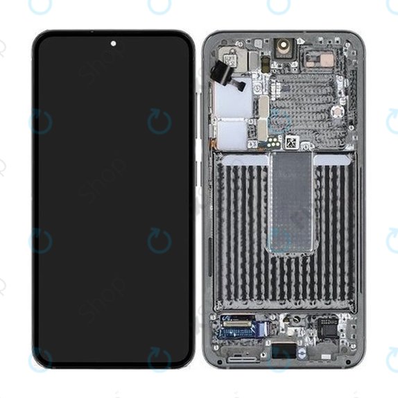 Samsung Galaxy S23 S911B - LCD Display + Touch Screen + Frame (Green) - GH82-30481C, GH82-30480C Genuine Service Pack