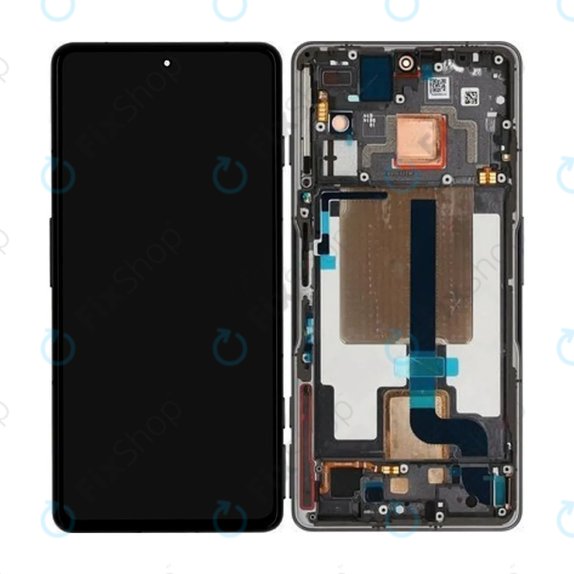 Xiaomi Poco F4 GT 21121210G - LCD Display + Touch Screen + Frame (Cyber Yellow) - 56000A0L1000 Genuine Service Pack