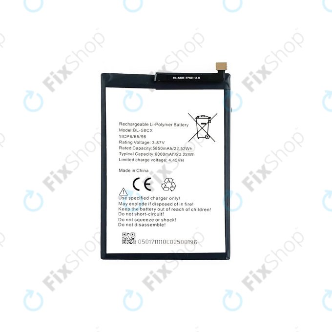 Infinix Hot 10i - Battery BL-58CX 6000mAh