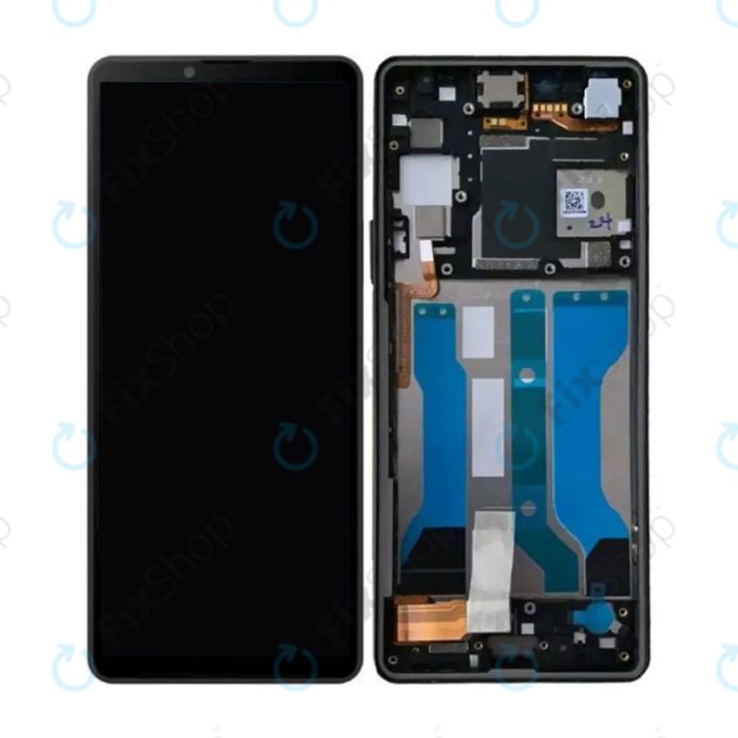 Sony Xperia 10 V - LCD Display + Touch Screen + Frame (Black) OLED