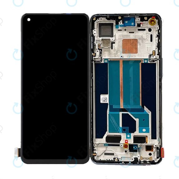 OnePlus Nord 2 5G - LCD Display + Touch Screen + Frame (Gray Sierra) TFT