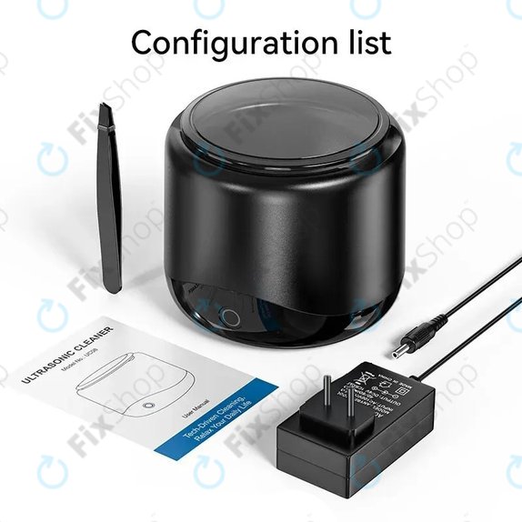 Ultrasonic Cleaner - 42-45 kHz, 230ml