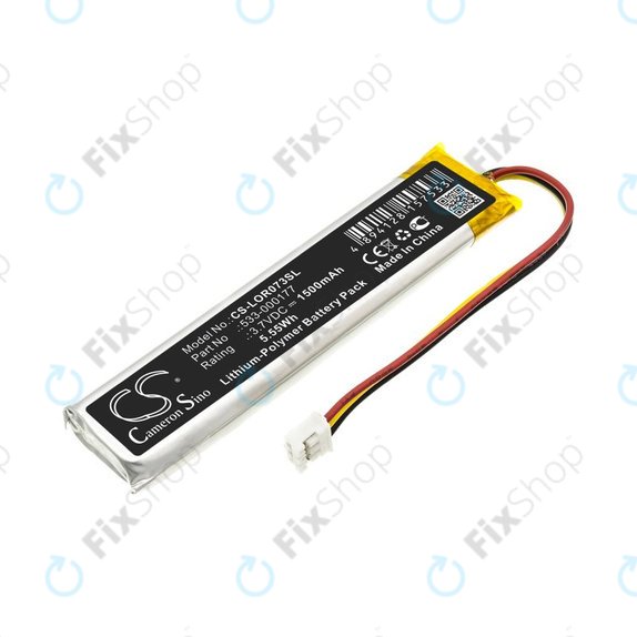 Battery for Logitech Mx Keys, 1500mAh, Li-Pol, 3.7V, 533-000177, HQ