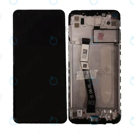 Xiaomi Redmi Note 9 - LCD Display + Touch Screen + Frame (Midnight Grey) - 560003J15S00, 560009J15S00 Genuine Service Pack