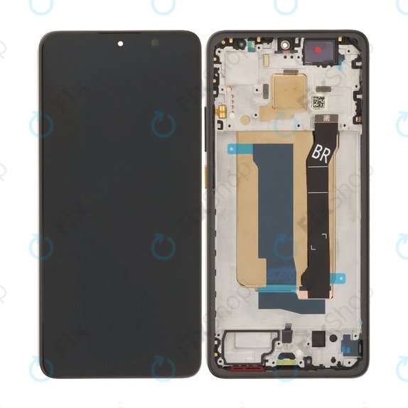 Xiaomi Poco X7 Pro - LCD Display + Touch Screen + Frame (Yellow) OLED