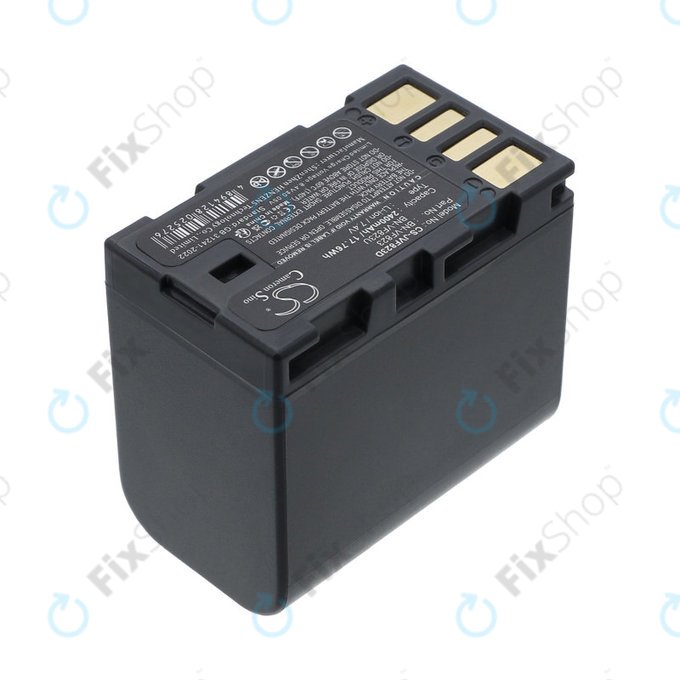 Battery for JVC EX-Z2000, GR-D720, D740, D750, D770, 2400mAh, Li-Ion, 7.4V, BN-VF823, HQ