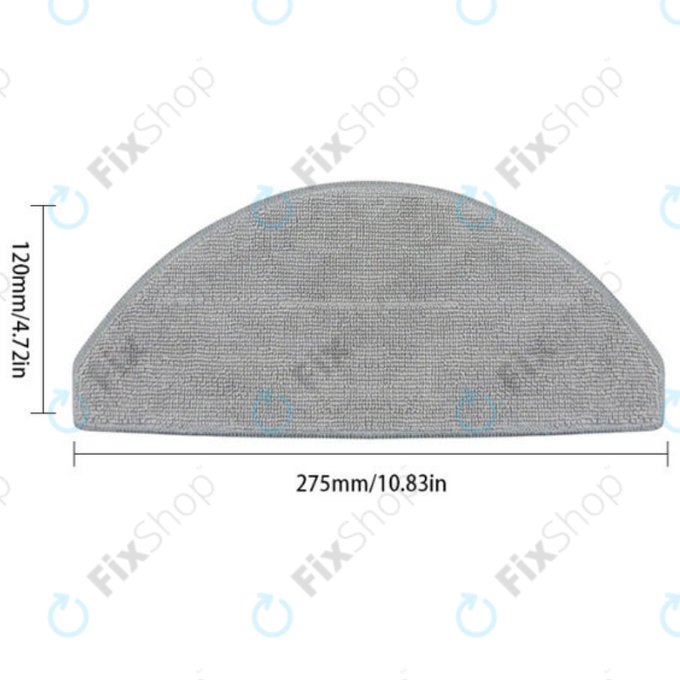 Mop Cloth, 2pcs for Xiaomi Roborock Q7 M5, Q7 M5+, Q7 L5, Q7 L5+