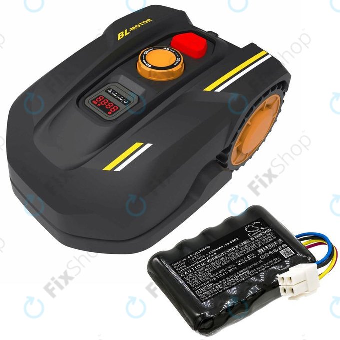 Battery for Landxcape LX797, Ferrex 800m2 2021, 2500mAh, Li-Ion, 20V, LA0001, HQ
