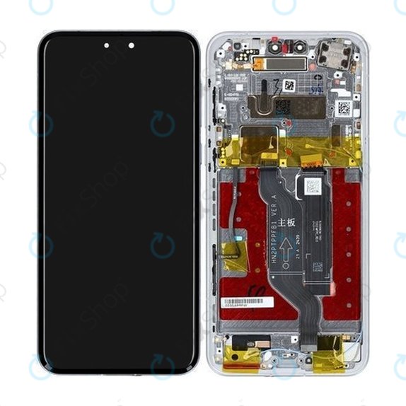 Honor Magic7 Pro - LCD Display + Touch Screen + Frame (Lunar Shadow Grey) - 0235AMRW Genuine Service Pack