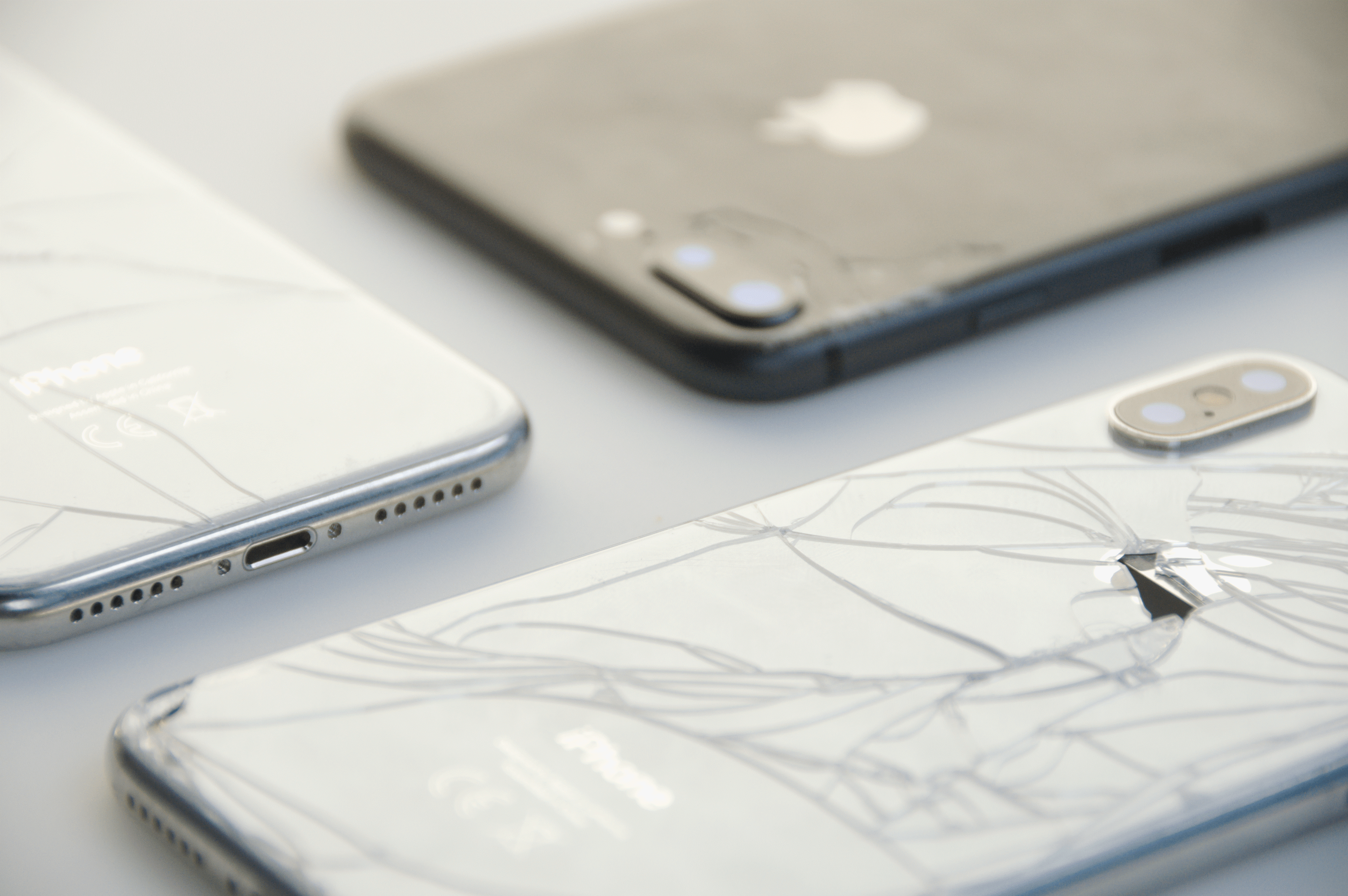 to do if you break the back glass on your |
