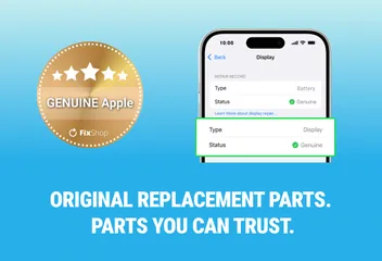 Introducing a new level of quality: GENUINE Apple original replacement parts