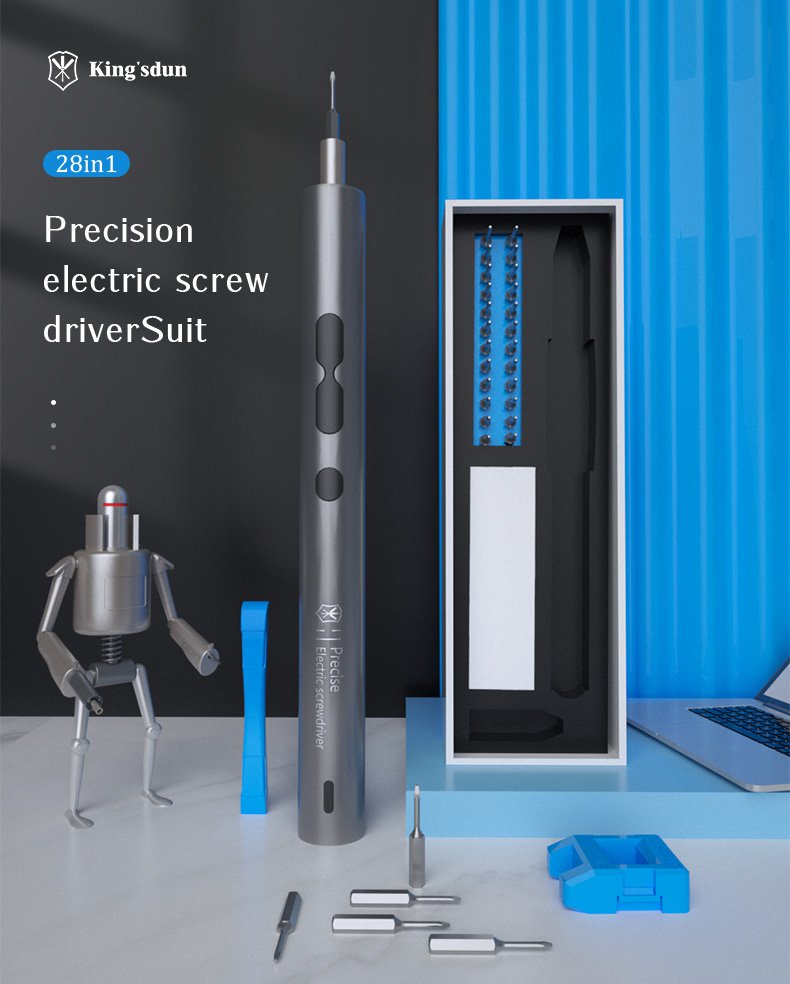 Kingsdun - Precise Electric Screwdriver 