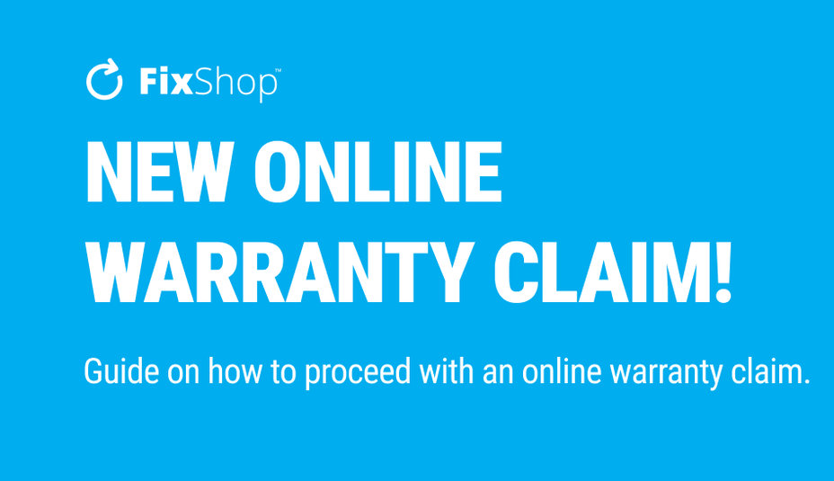 How to proceed with an online warranty claim?