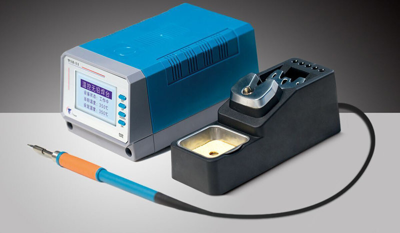 Intelligent soldering station for fast heating: Toor T12-11