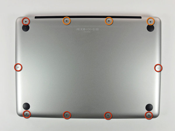Opening the bottom cover