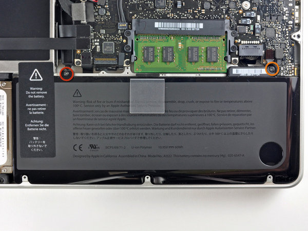 Battery removal