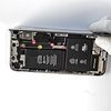 Opening the device and disconnecting the battery connector #1