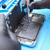 Unfastening the display and battery connector cover #2