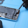 Unfasten and loosen the loudspeaker screws and remove the loudspeaker #2