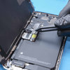 Removing the battery connector cover #3