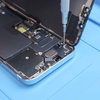 Dismounting the front sensor connector cover #2