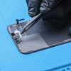 Unfasten adnd remove the front sensor bracket #3